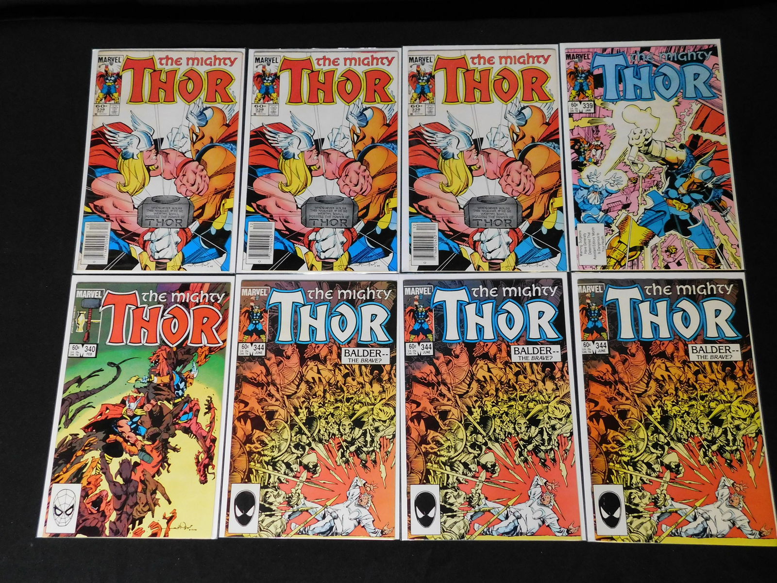 Lot of 8 Mighty Thor Key Issues (1 of 5)