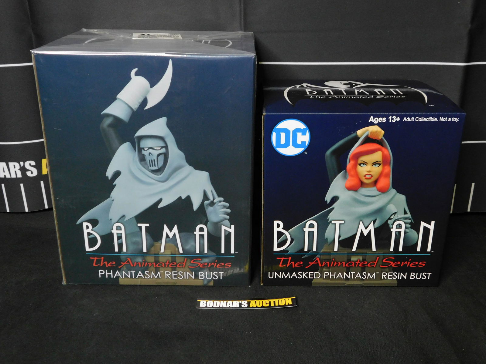 Lot of 2 Batman Animated Series Resin Busts (1 of 5)