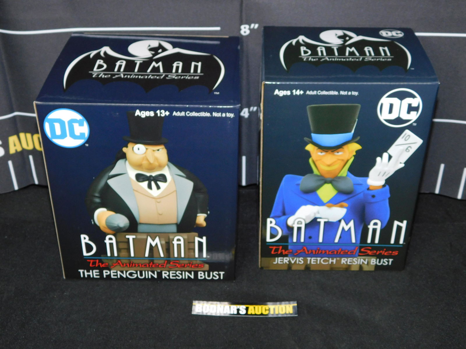 Lot of 2 Batman The Animated Series Resin Busts (1 of 5)