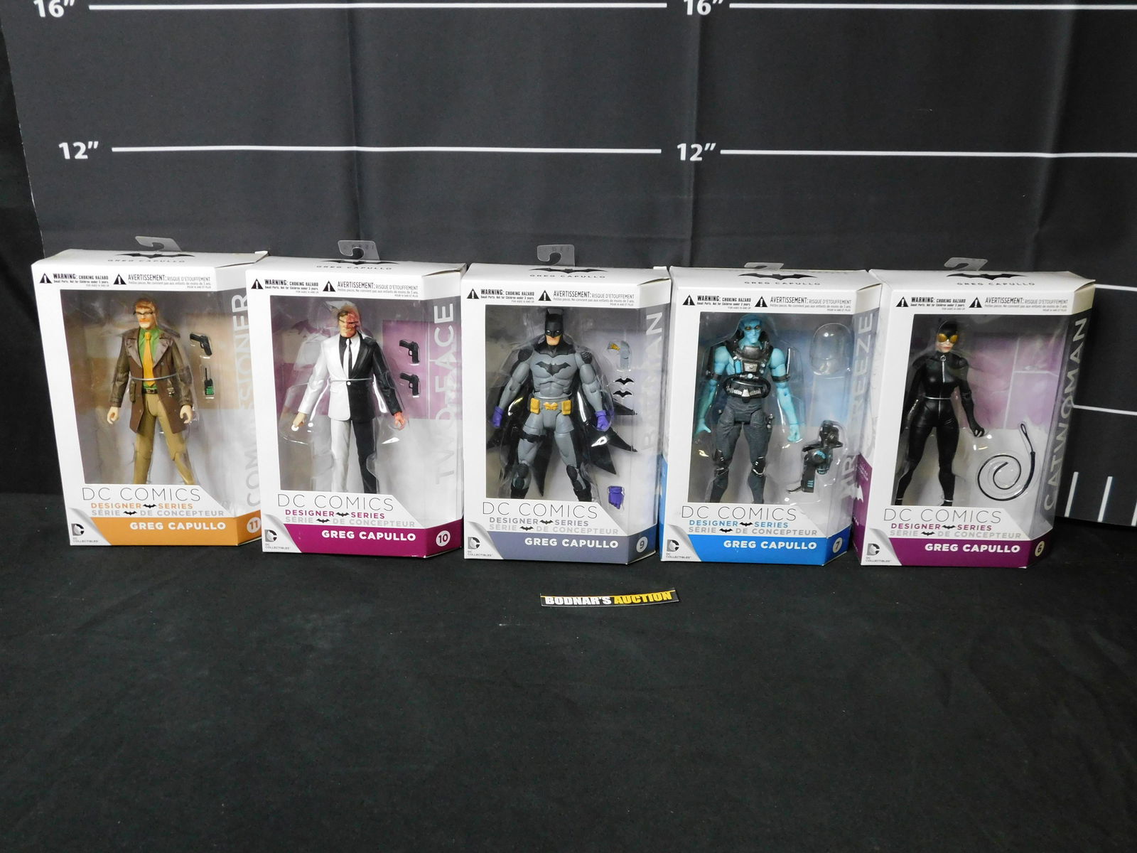 Lot of 5 DC Comics Designer Series Action Figures (1 of 7)