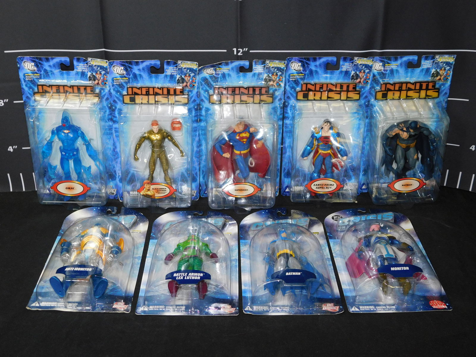 Lot of 9 DC Direct Action Figures - Crisis (1 of 11)