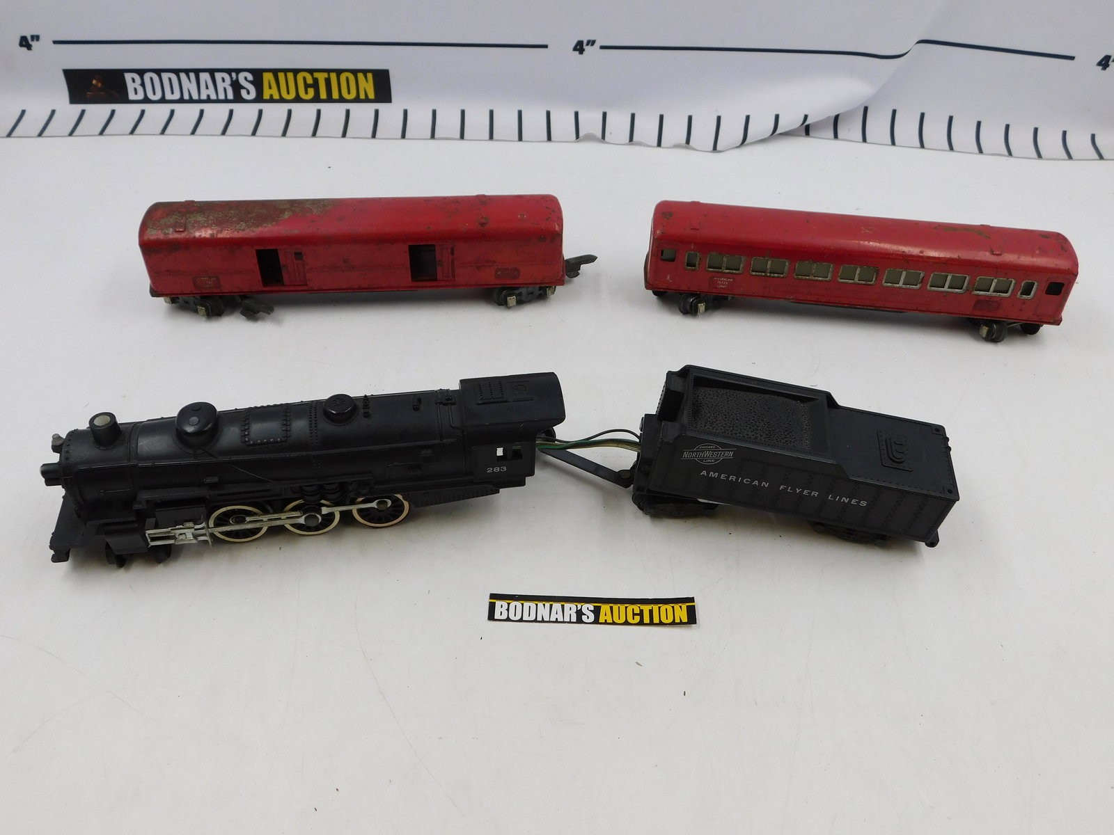 American Flyer S Gauge Train Cars - 4 Pieces (1 of 14)