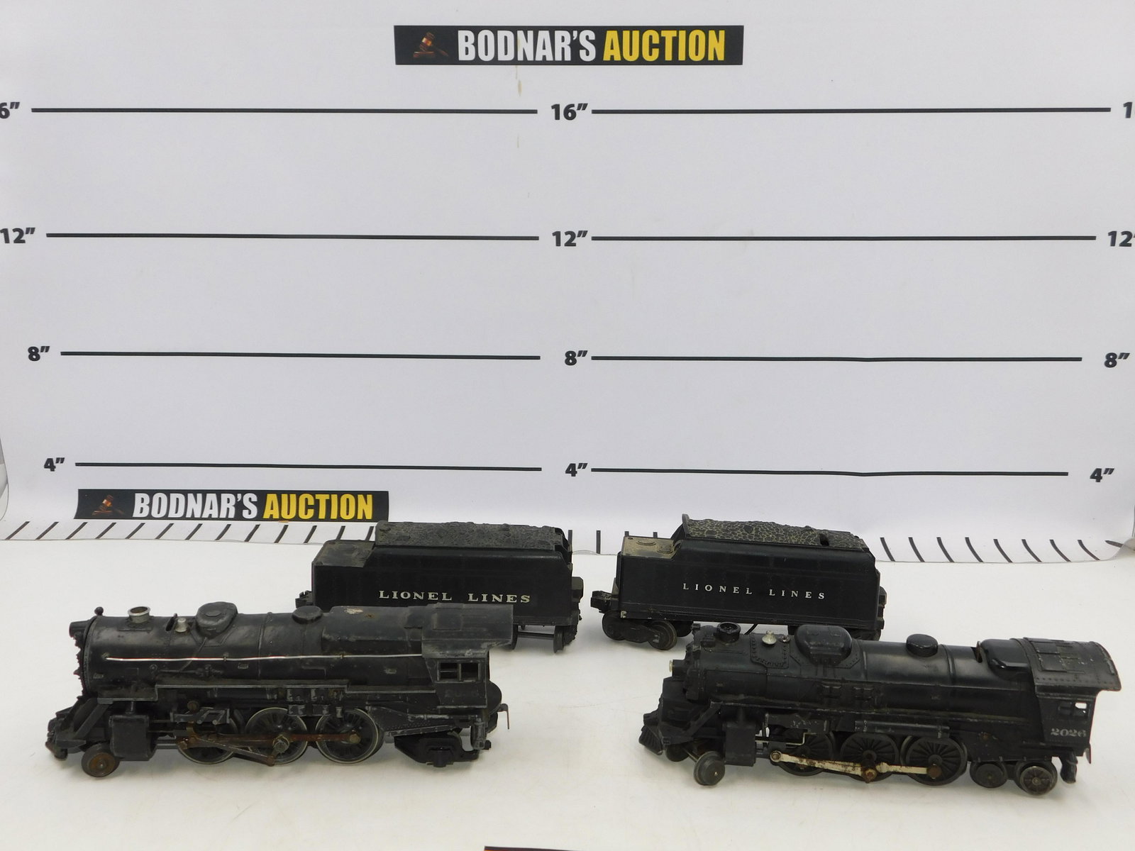 Lot of 2 Lionel O27 Gauge Steam Locomotives with Tenders (1 of 14)