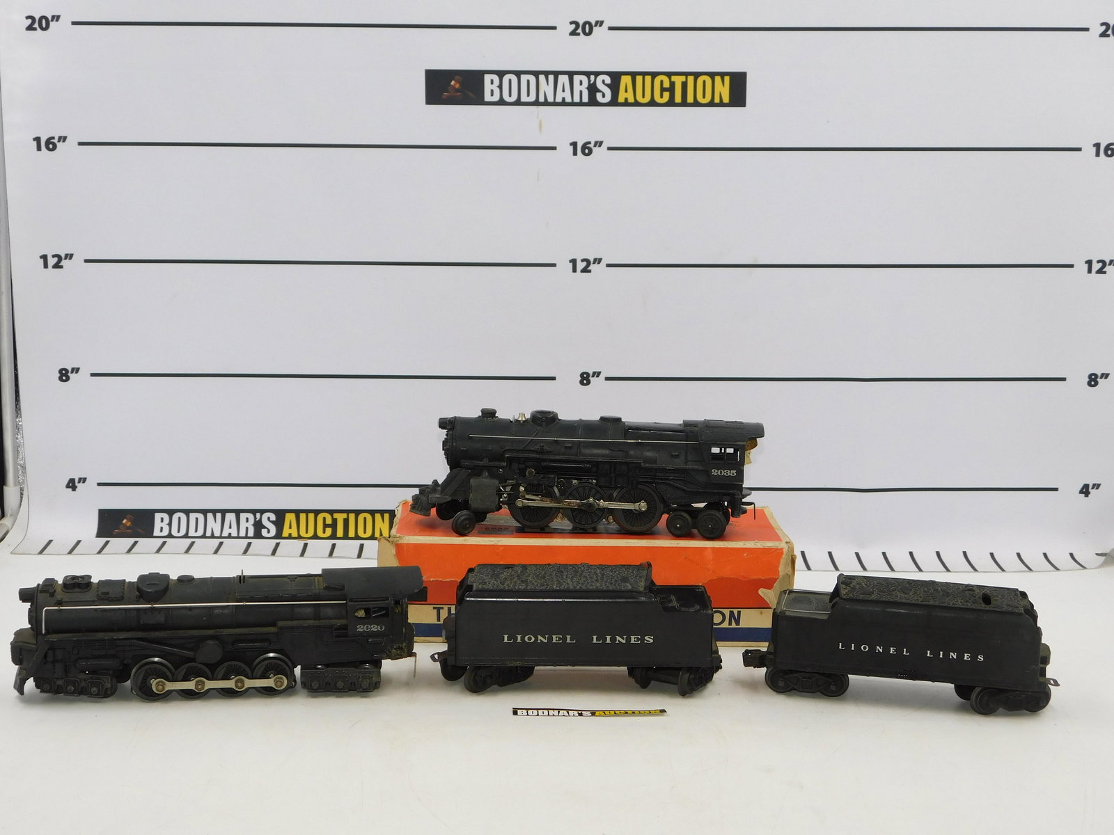 Lot of 2 Lionel O27 Gauge Steam Locomotives with Tenders (1 of 15)