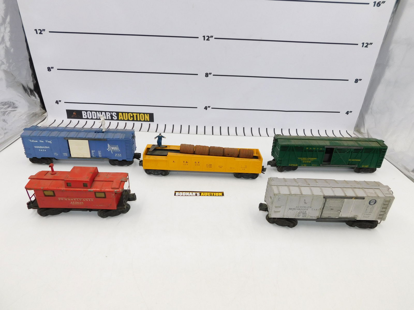 Lot of 5 O Gauge Lionel Rolling Stock (1 of 15)