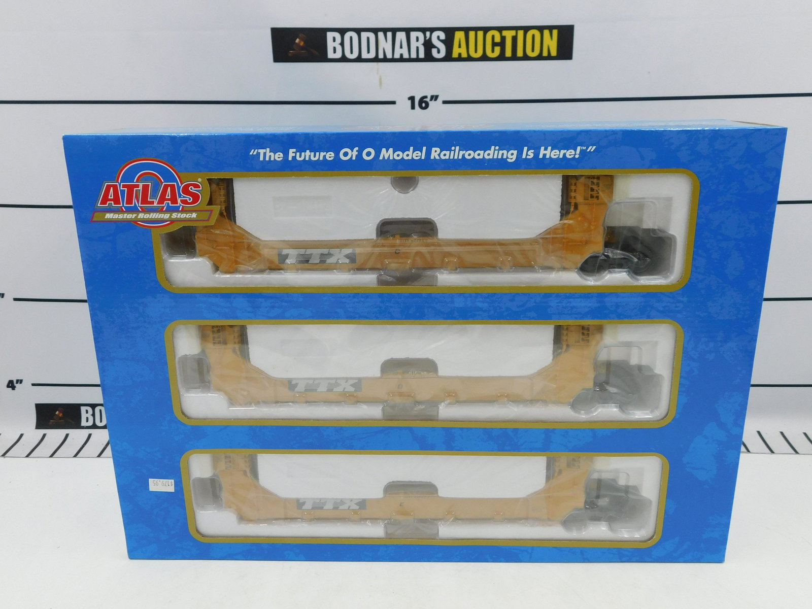 Atlas O Gauge Gunderson Stack Cars 8901-2 (1 of 3)