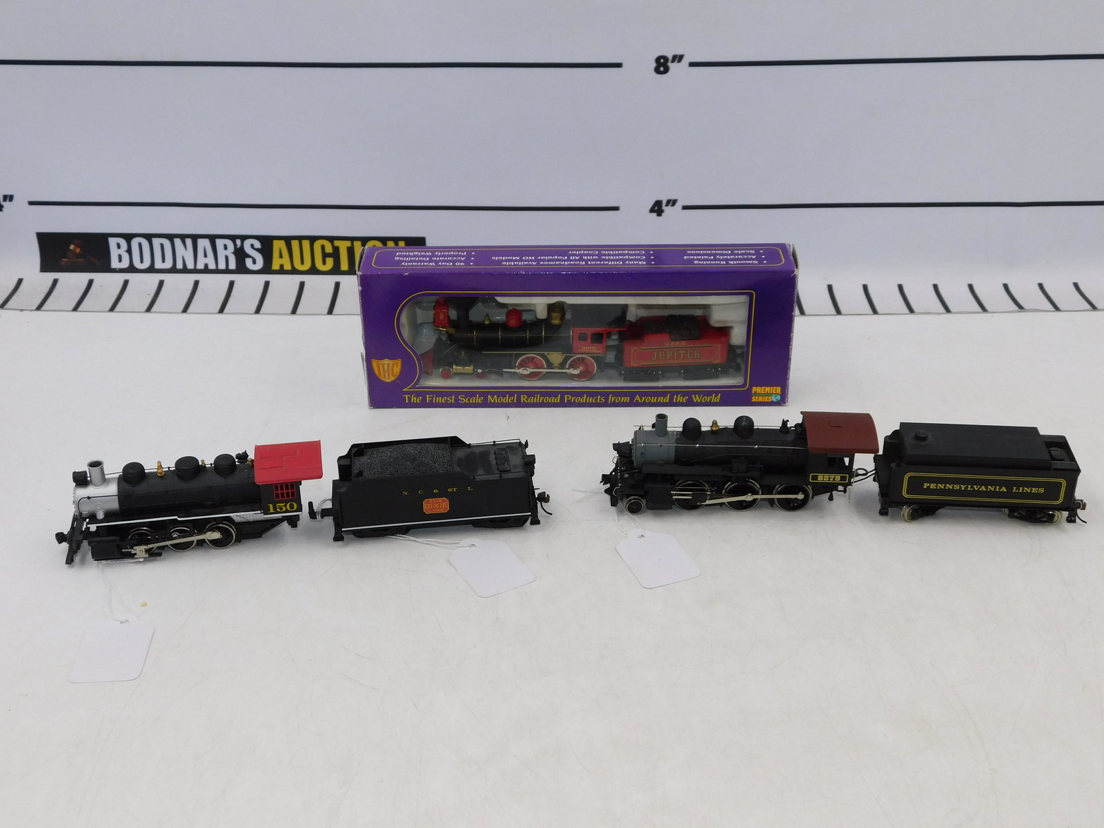 Lot of 3 HO Scale Locomotives and Tenders (1 of 7)