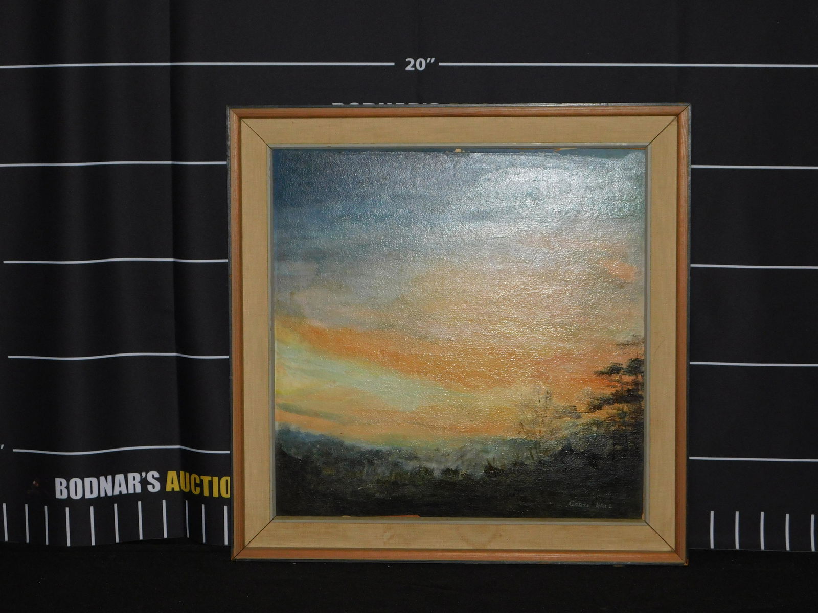 Oil on Board of Forest Scene (1 of 6)