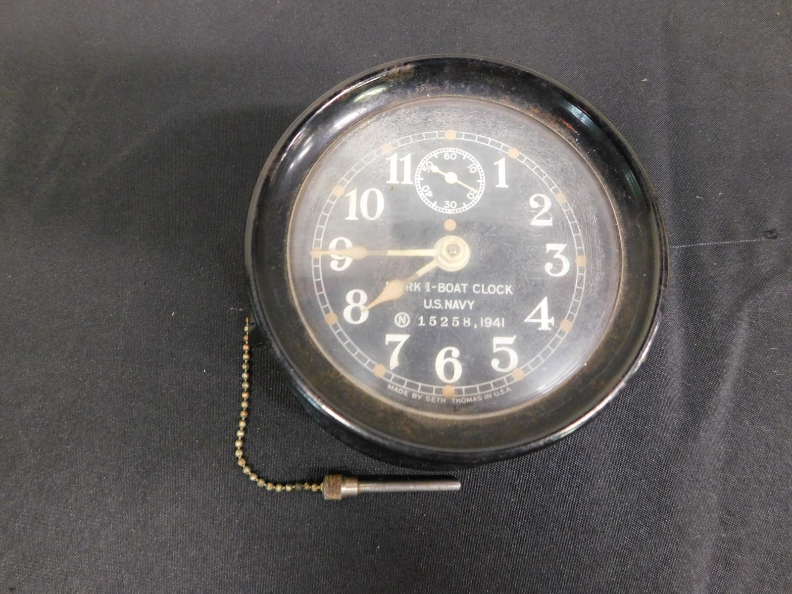 Seth Thomas US Navy Ships Clock (1 of 6)