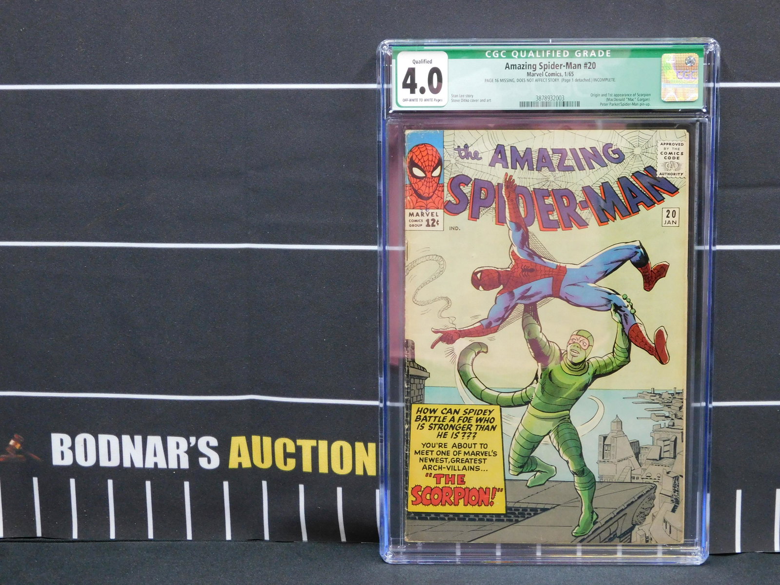 Amazing Spider-Man #20 CGC Graded 4.0 Qualified (1 of 5)