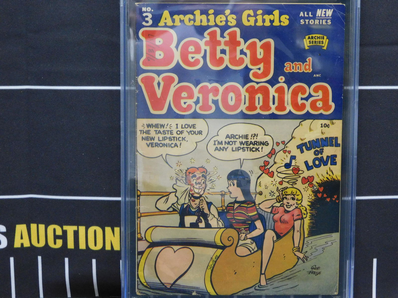Archie's Girls Betty and Veronica #3 - CGC Graded 5.0 (1 of 3)