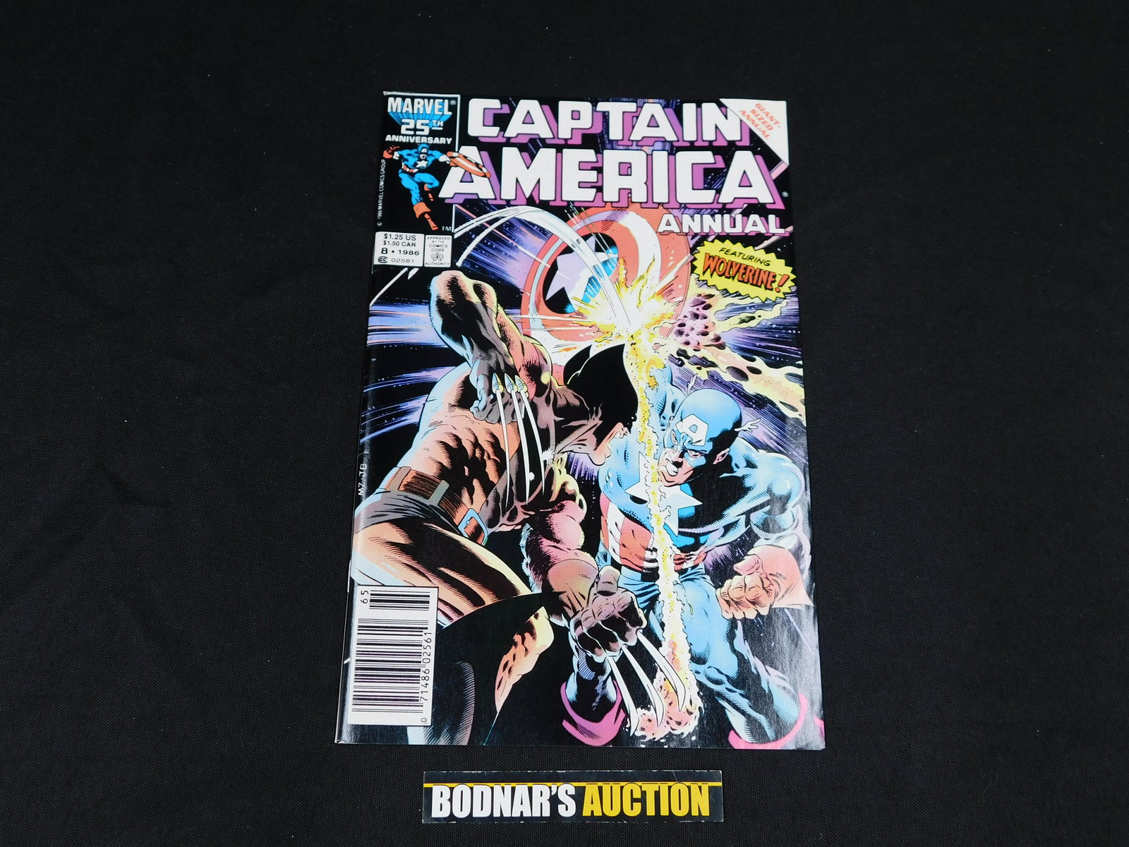 Captain America Annual #8 - Newsstand (1 of 5)