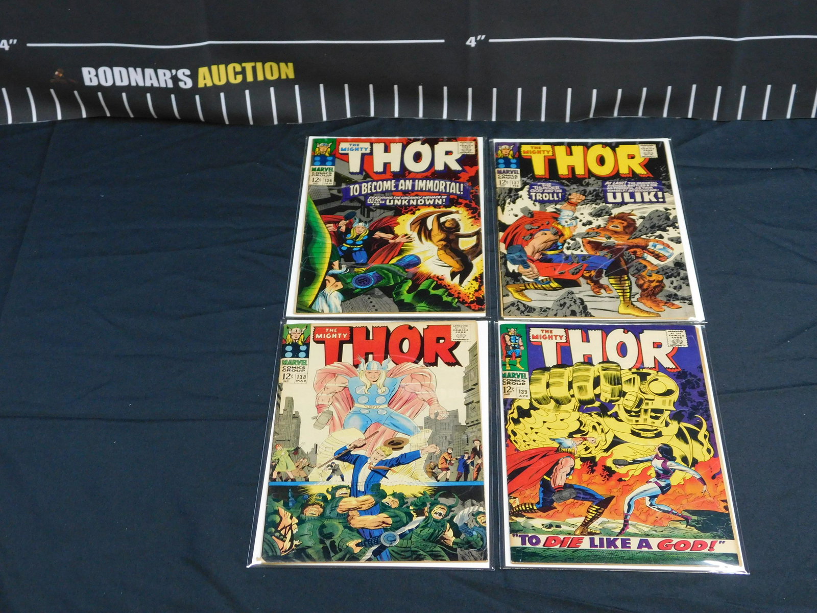 The Mighty Thor Comics #136-139 (1 of 9)