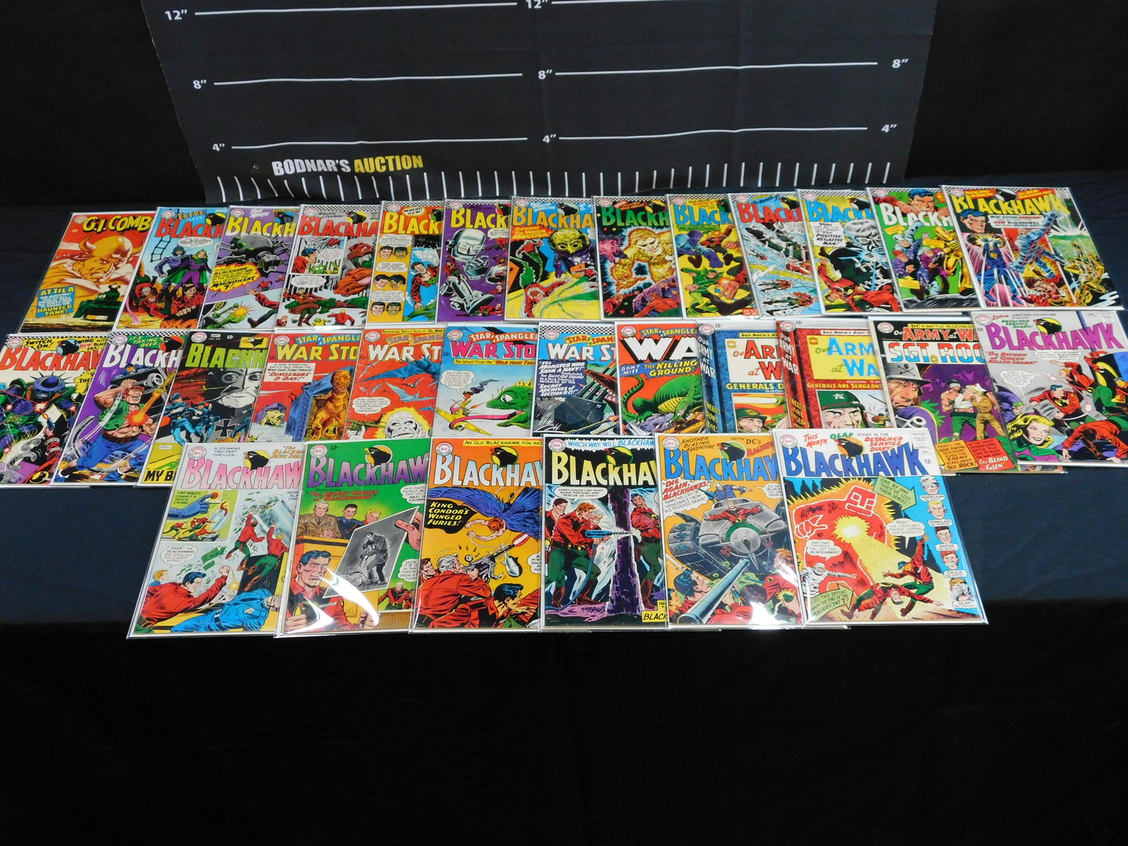 Lot of 31 Silver Age DC War Comics (1 of 12)