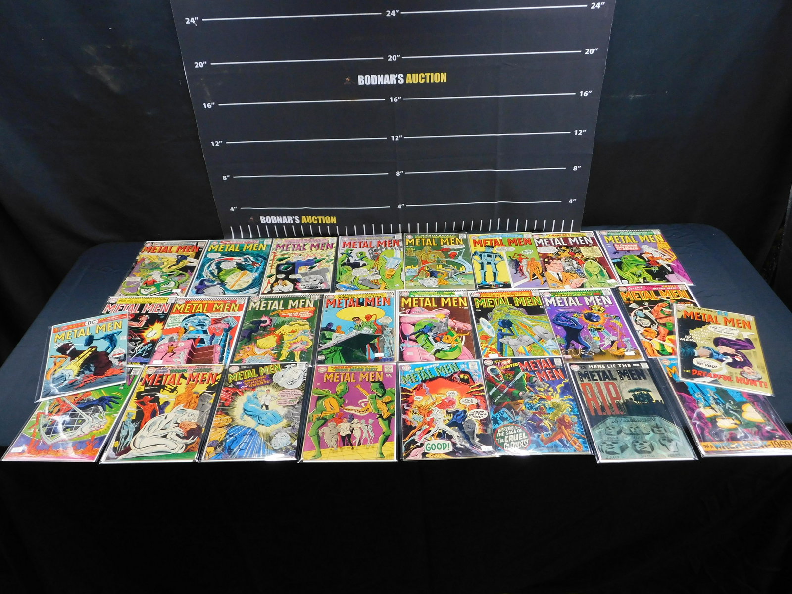 Lot of 26 Silver and Bronze Age Metal Men Comics (1 of 4)