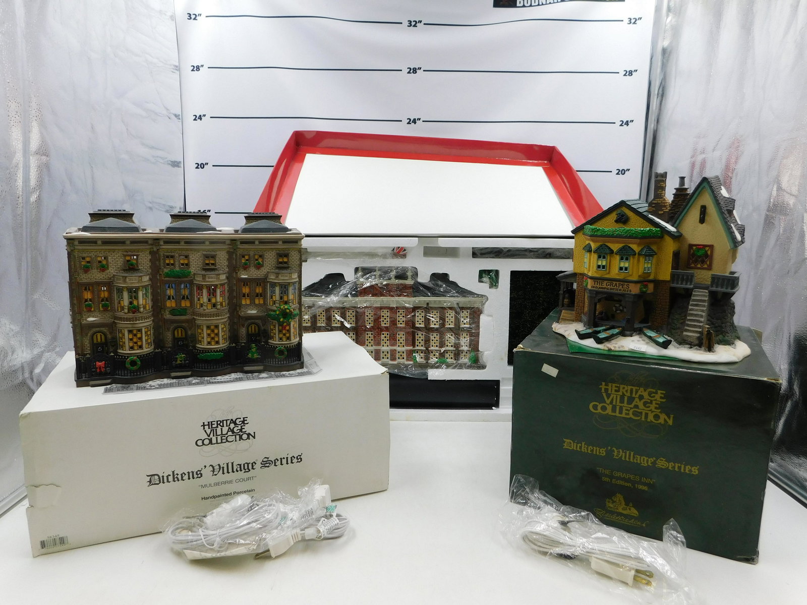 Lot of 3 Dept. 56 Dicken's Village Buildings (1 of 14)