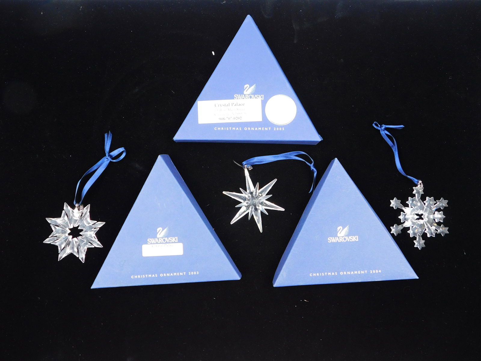 Lot of 3 Swarovski Crystal Ornaments (1 of 7)