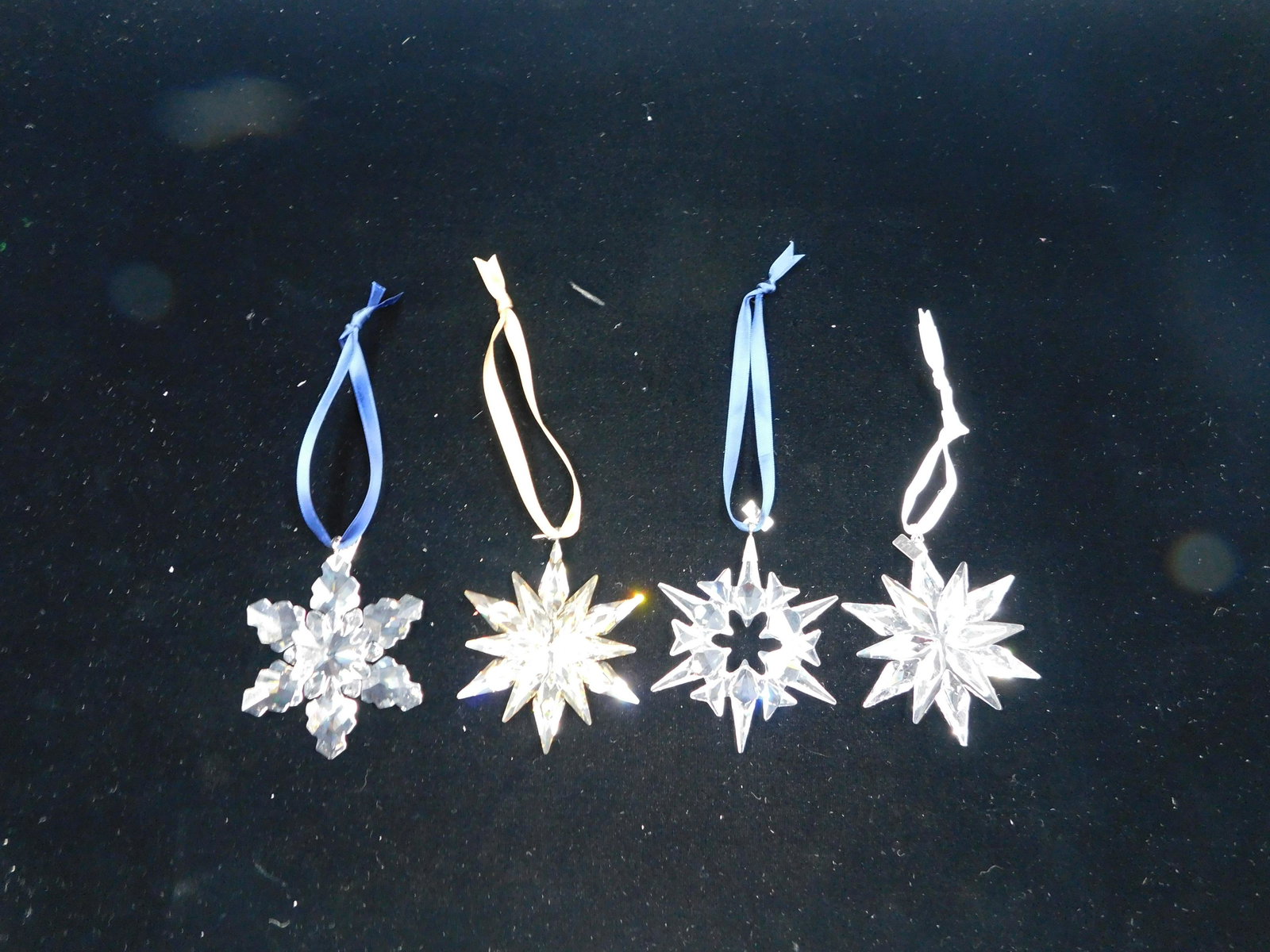 Lot of 4 Swarovski Crystal Ornaments (1 of 5)