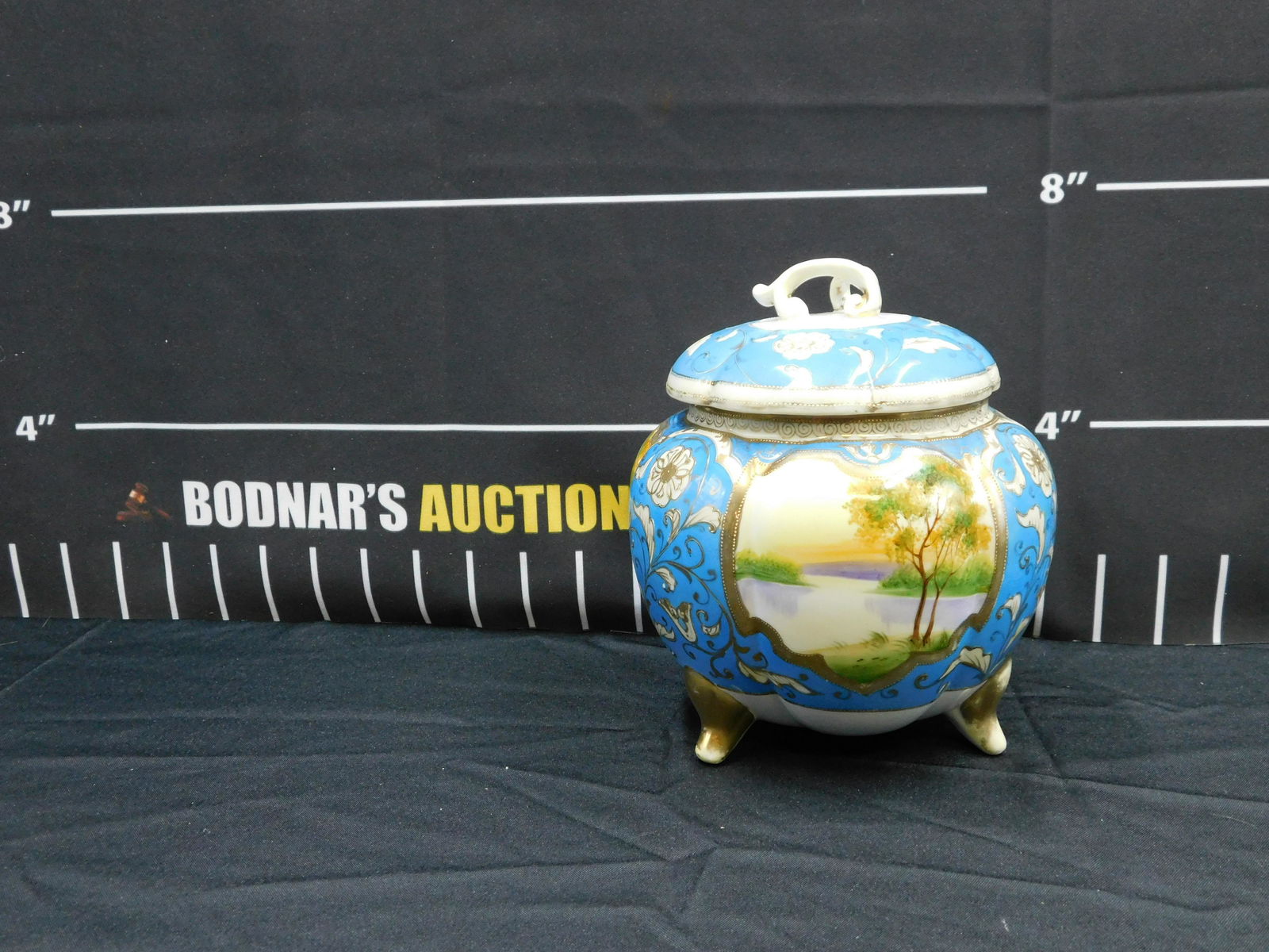 Nippon Covered Humidor/Potpourri Jar - 19th Century (1 of 8)