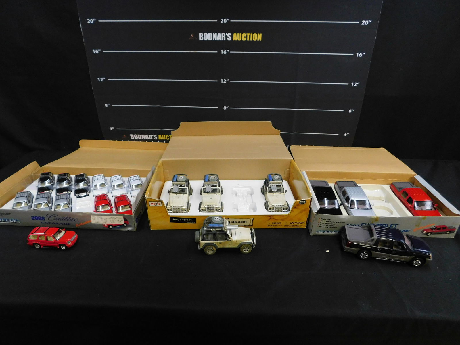 Lot of Mixed Brands Diecast Cars in Store Display Boxes (1 of 8)