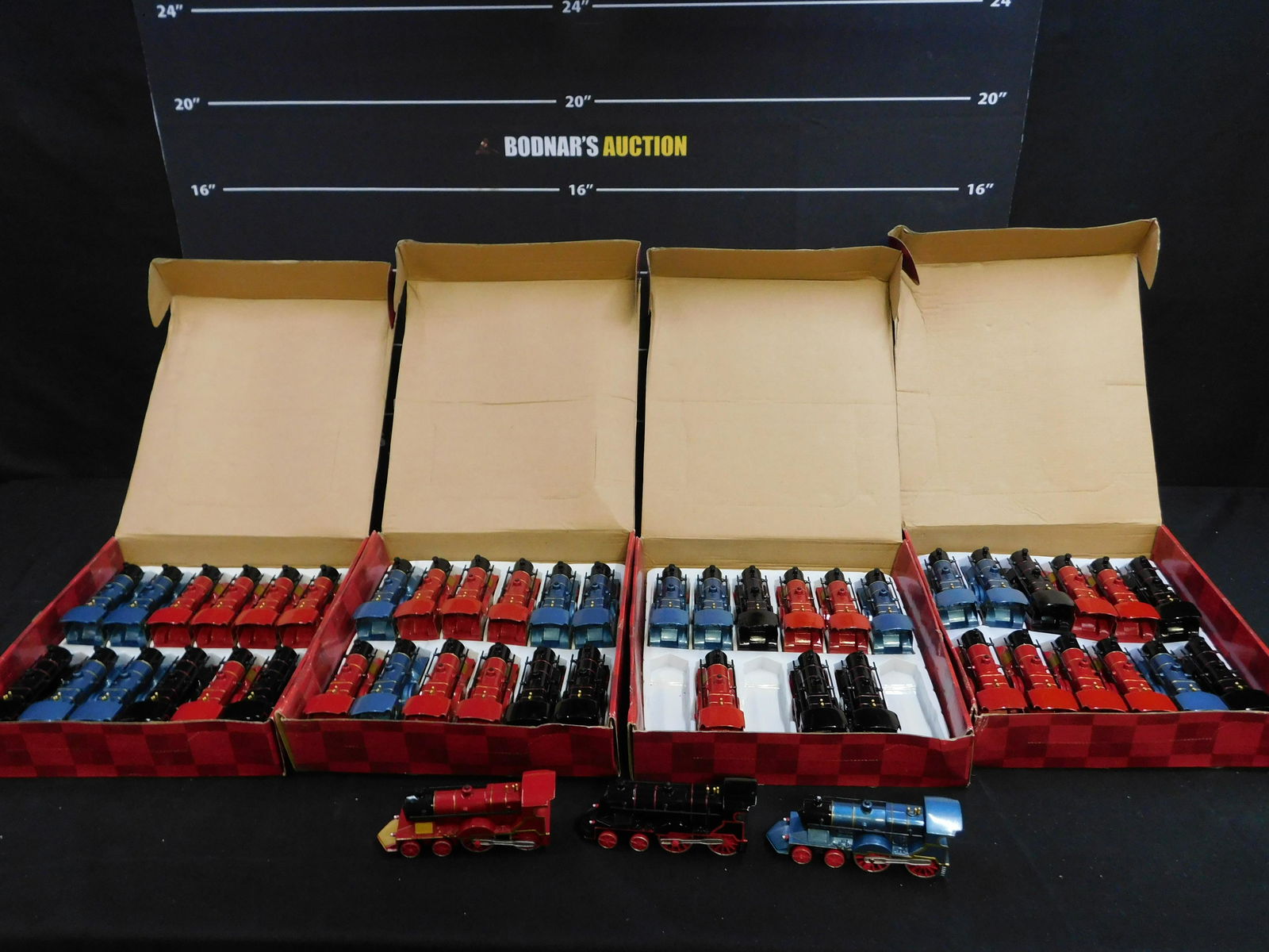 Lot of 4 Store Display Boxes of Classic Trains - 48 Pieces (1 of 7)