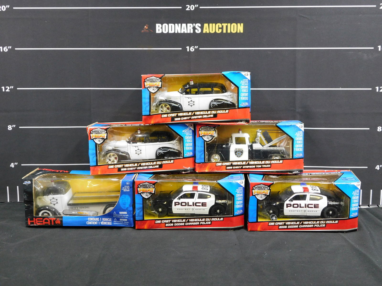 Lot of 6 Jada 1:24 Scale Diecast Cars (1 of 5)