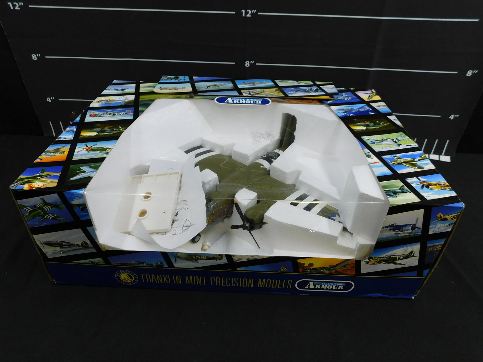 Franklin Mint B26 Marauder Flak Bait: Franklin Mint Precision Models B26 Marauder Flak Bait 1:48 Scale - B11E053. Comes in the original box. Please read the terms and conditions. This sale will be broadcast live on sale day with full desc