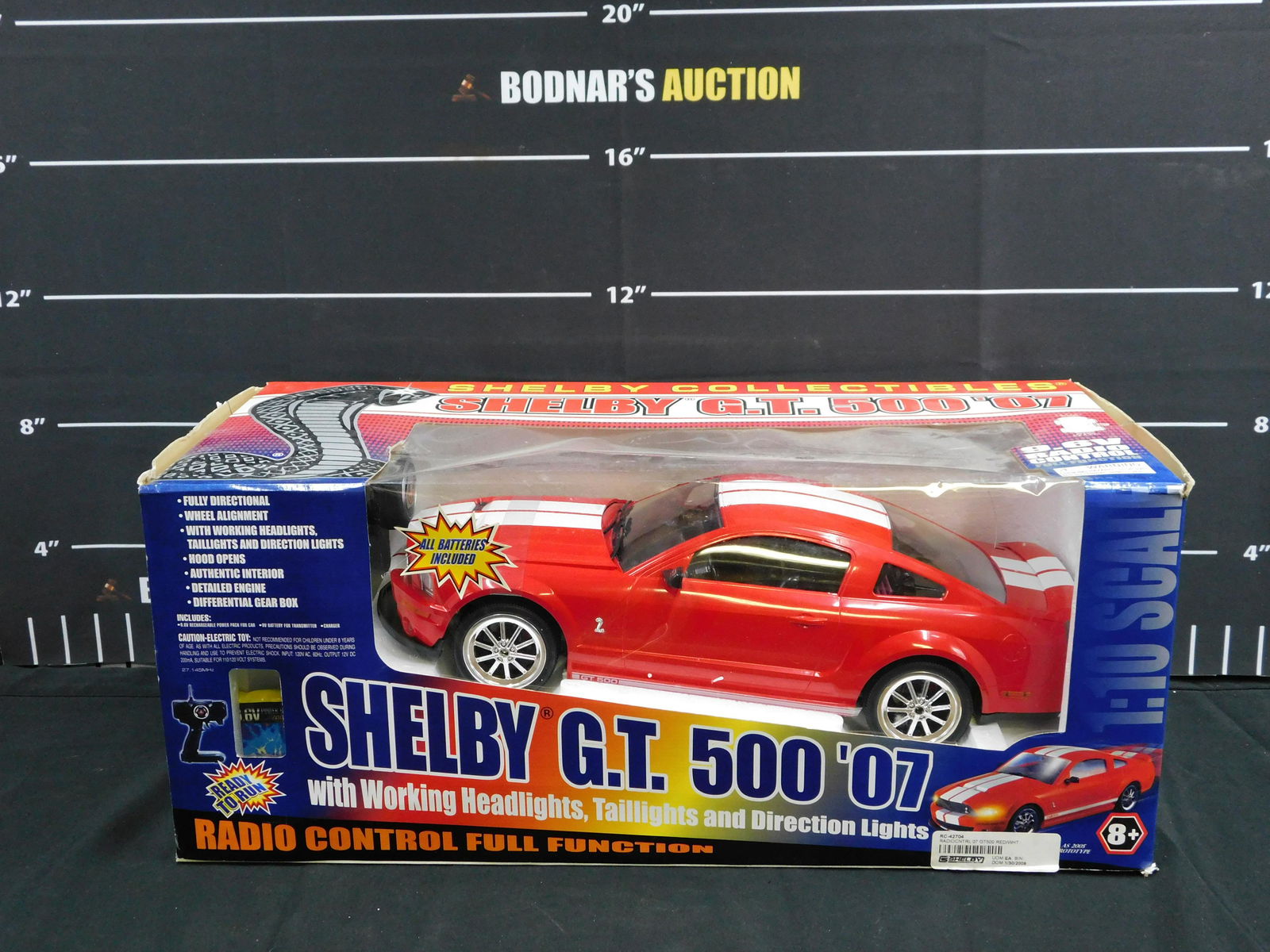 Shelby GT 500 '07 9.6 V Radio Control Car (1 of 5)