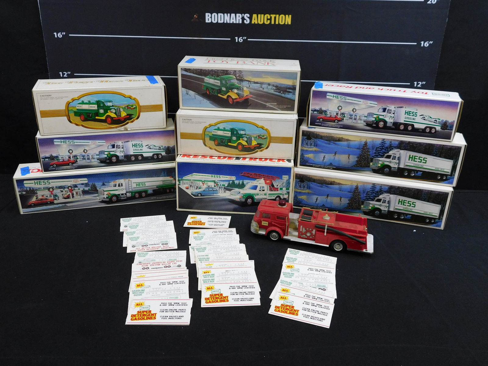 Lot of Hess Trucks (1 of 11)