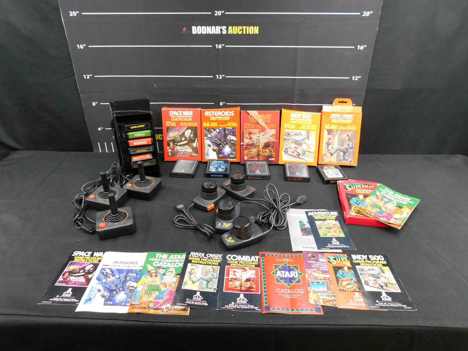 Lot of Atari Games and Controllers (1 of 9)