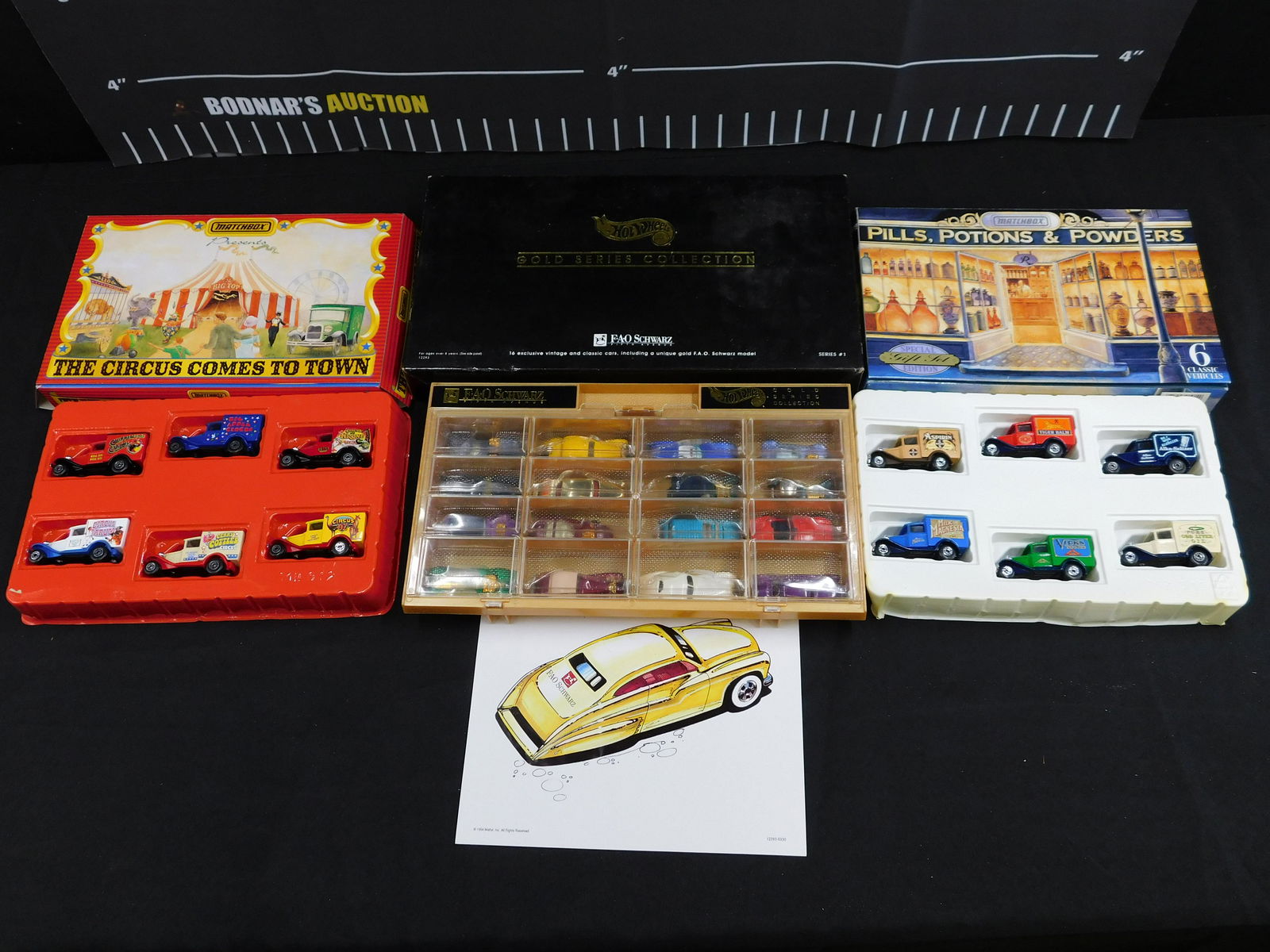 Lot of Hot Wheels and Matchbox Box Sets (1 of 9)
