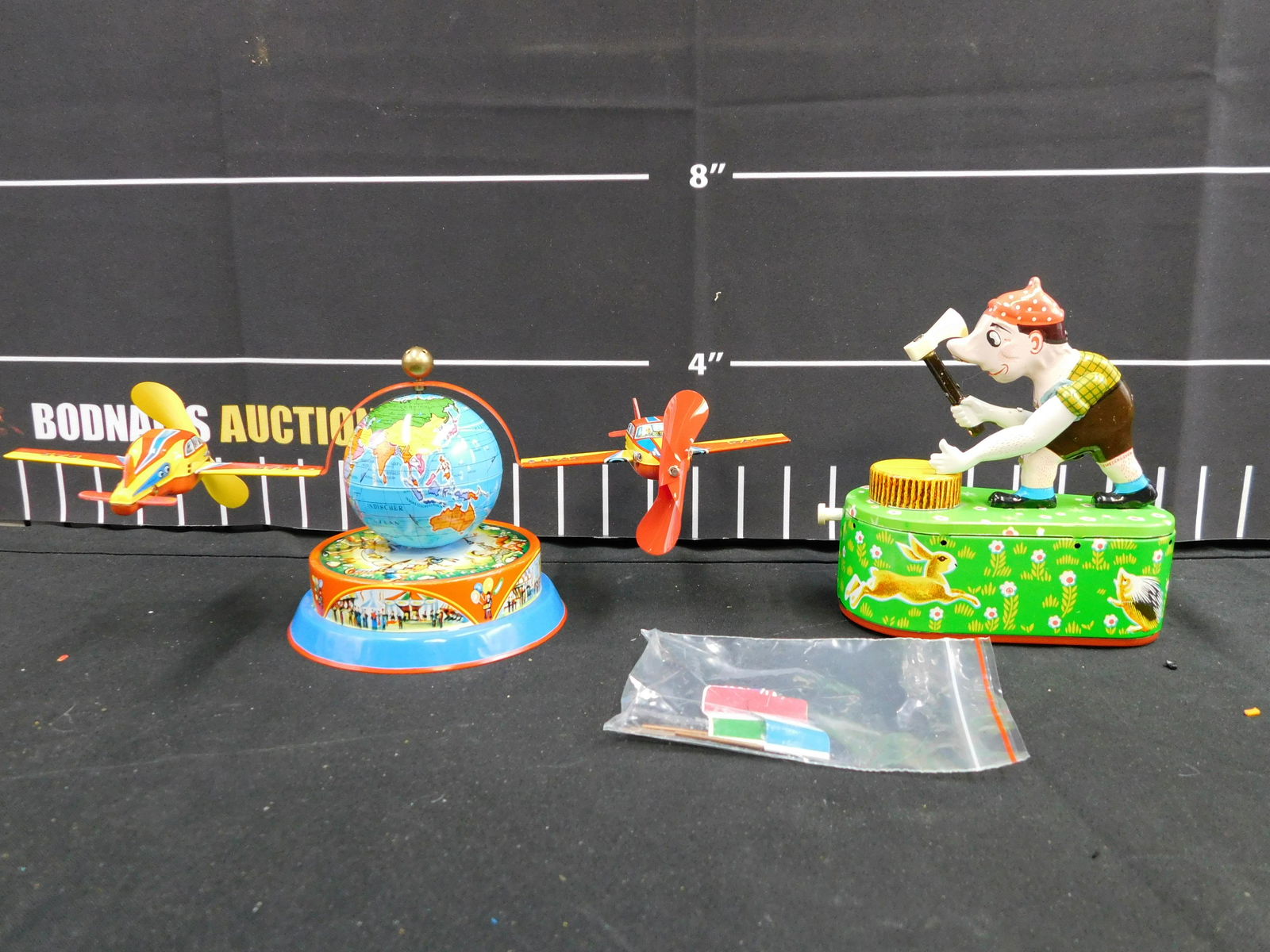 German Tin Toy and Tin Bank Lot (1 of 10)