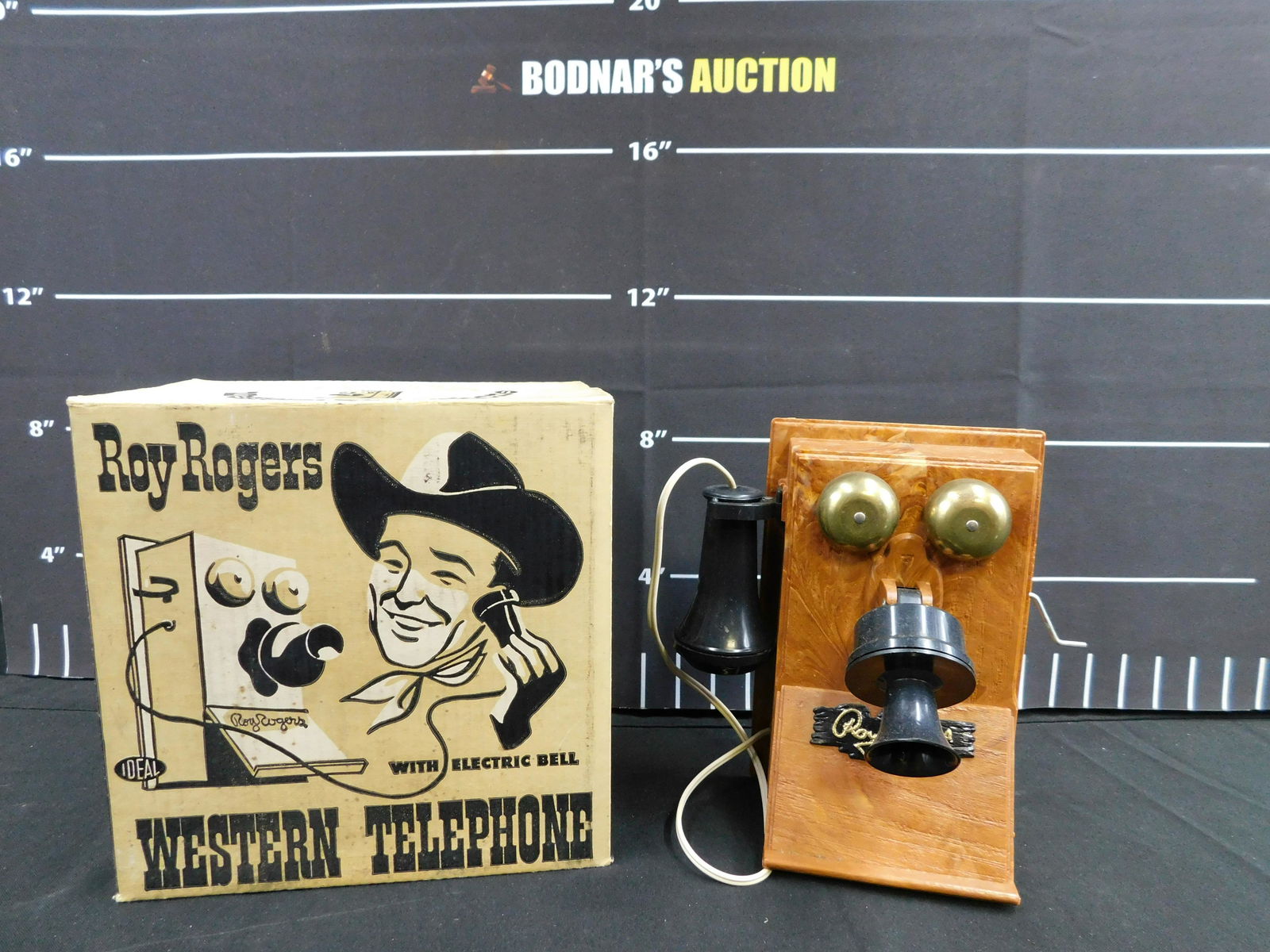 Roy Rogers Western Telephone in Box - Ideal (1 of 6)
