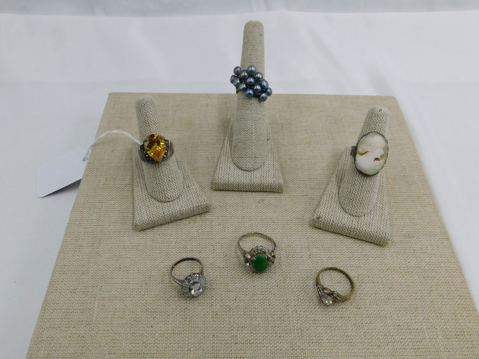 Lot of 6 Sterling Rings (1 of 10)