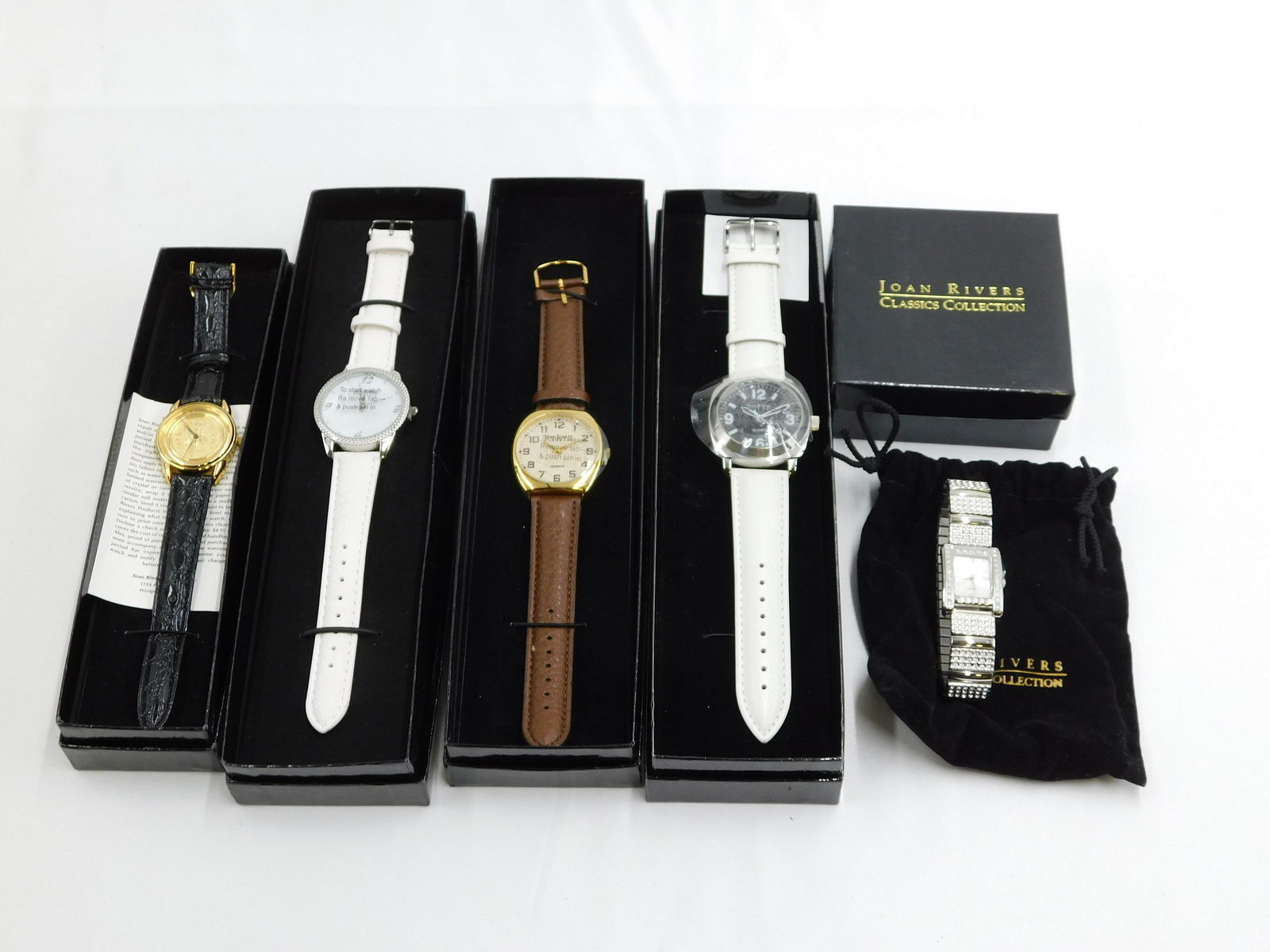 Lot of 5 Joan Rivers Classics Collections Watches (1 of 12)