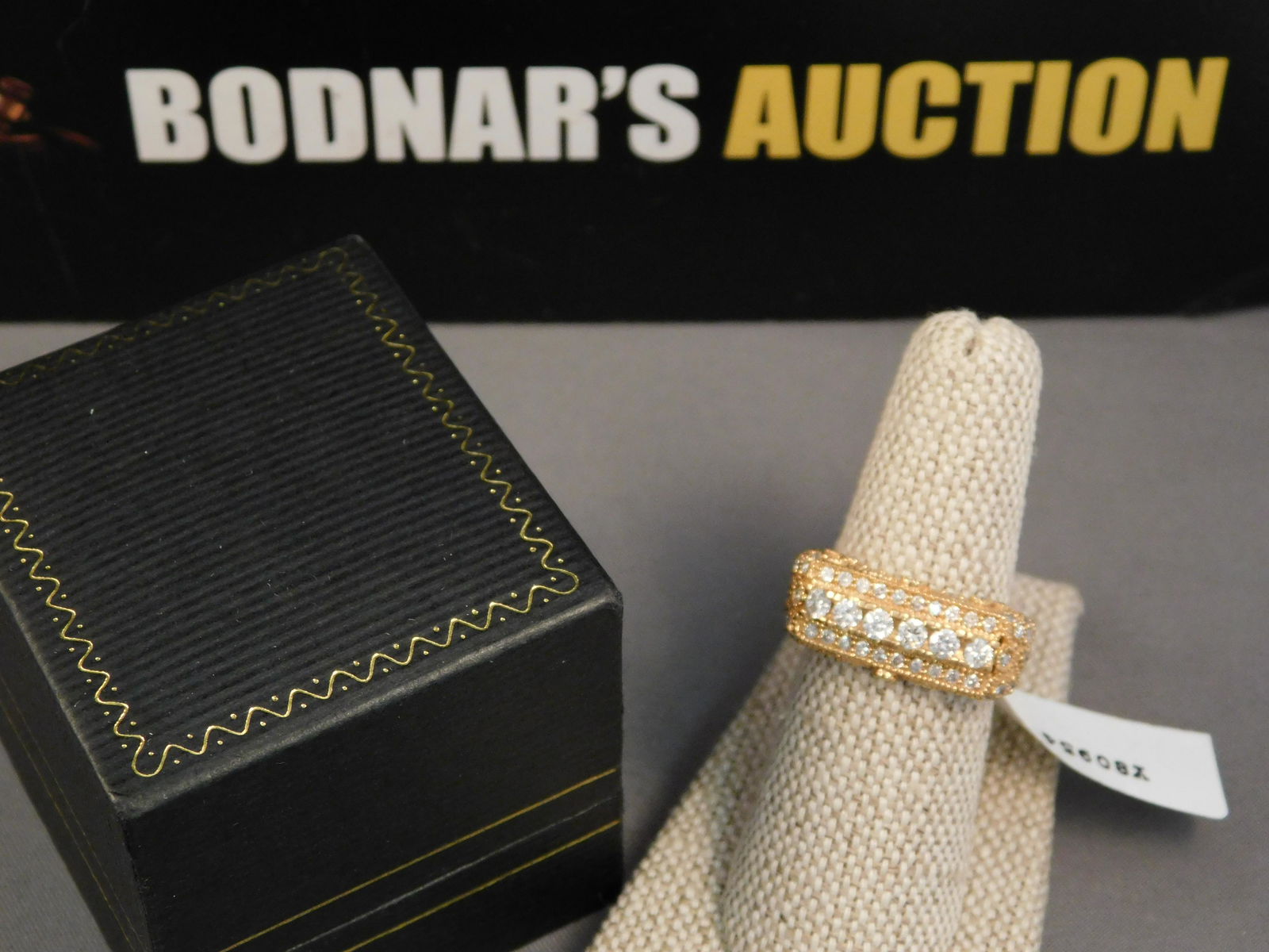 14K Yellow Gold and Diamond Ladies Ring (1 of 7)