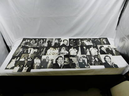 Lot of 30+ Ron Galella Gallery Photographs of Movie Stars: Lot of 30+ Ron Galella Gallery Photographs of Movie Stars - All Stamped on Back "Photography with the Paparazzi Approach" All from the 1980's including Don Johnson, Bruce Willis, Demi Moore, Cybill