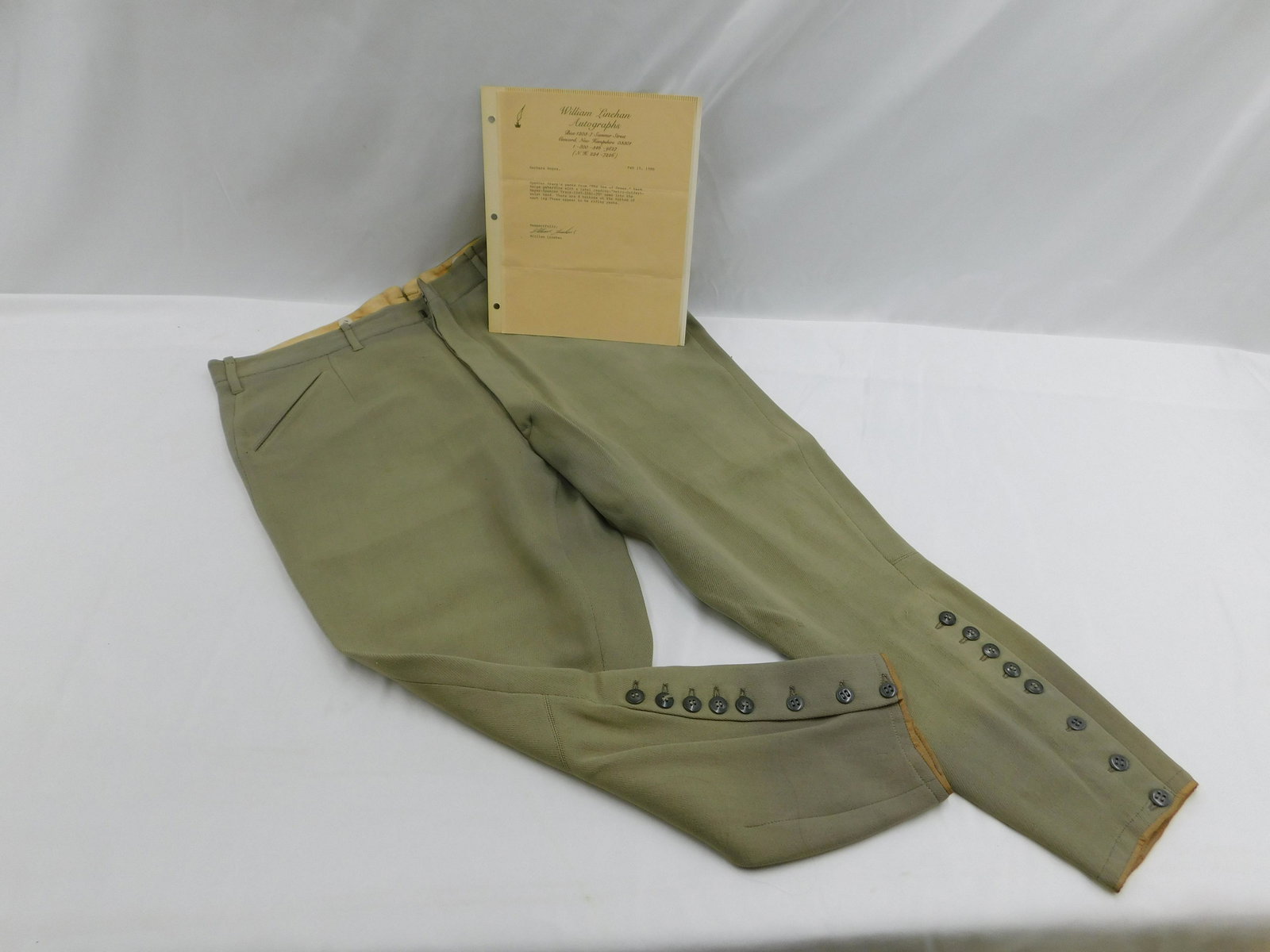 Spencer Tracy's Pants with COA (1 of 7)
