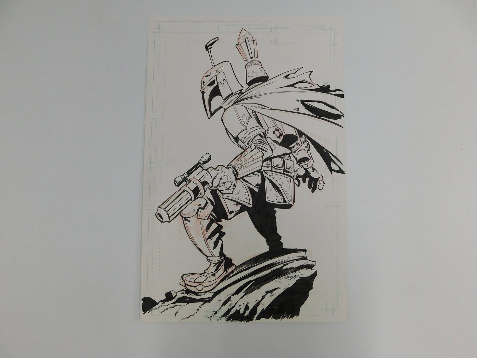 Original Star Wars Art - Boba Fett (1 of 4)
