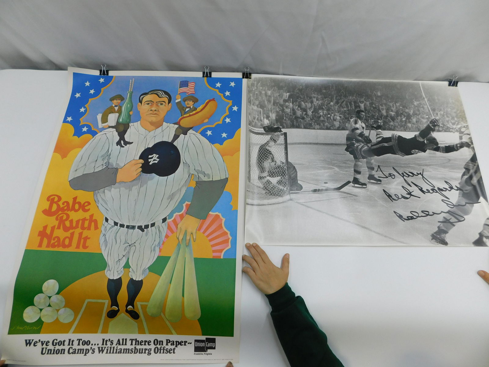 Lot of 2 Sports Posters (1 of 6)