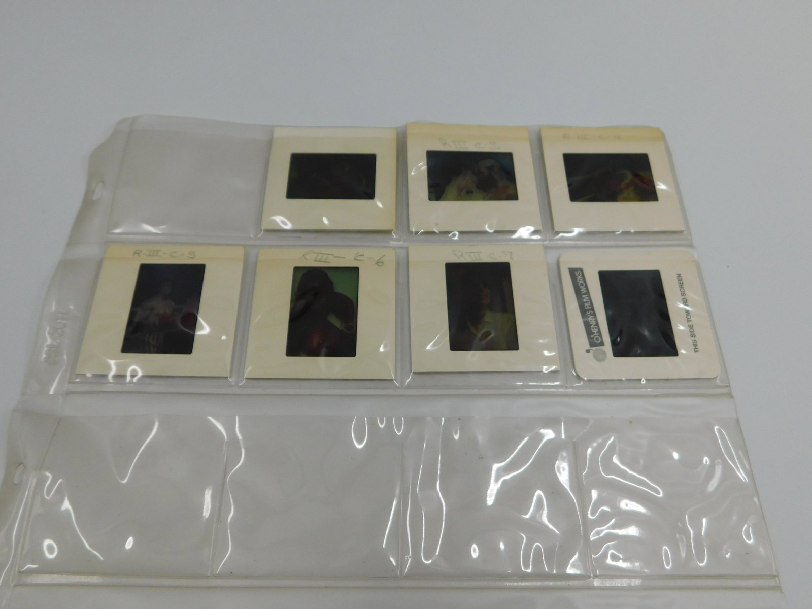 Lot of 7 Rocky III 35 mm Slides: Lot of 7 Rocky III 35 mm Slides. Includes really cool Mr. T Slide. All items must be paid for within 24 hours of the sale. Shipping options are the Liveaship from liveauctionners as seen on the listin