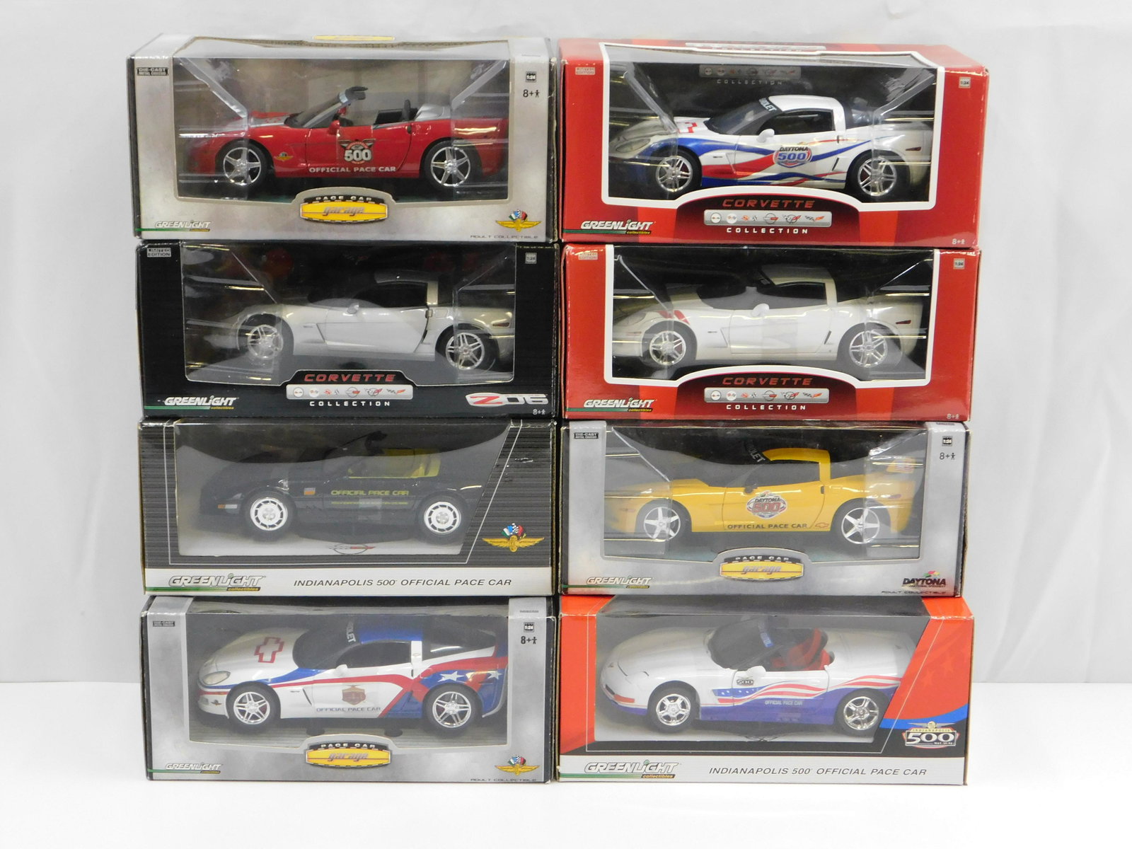 Lot of 8 GreenLight Collectibles 1:24 Scale Diecast Cars (1 of 4)