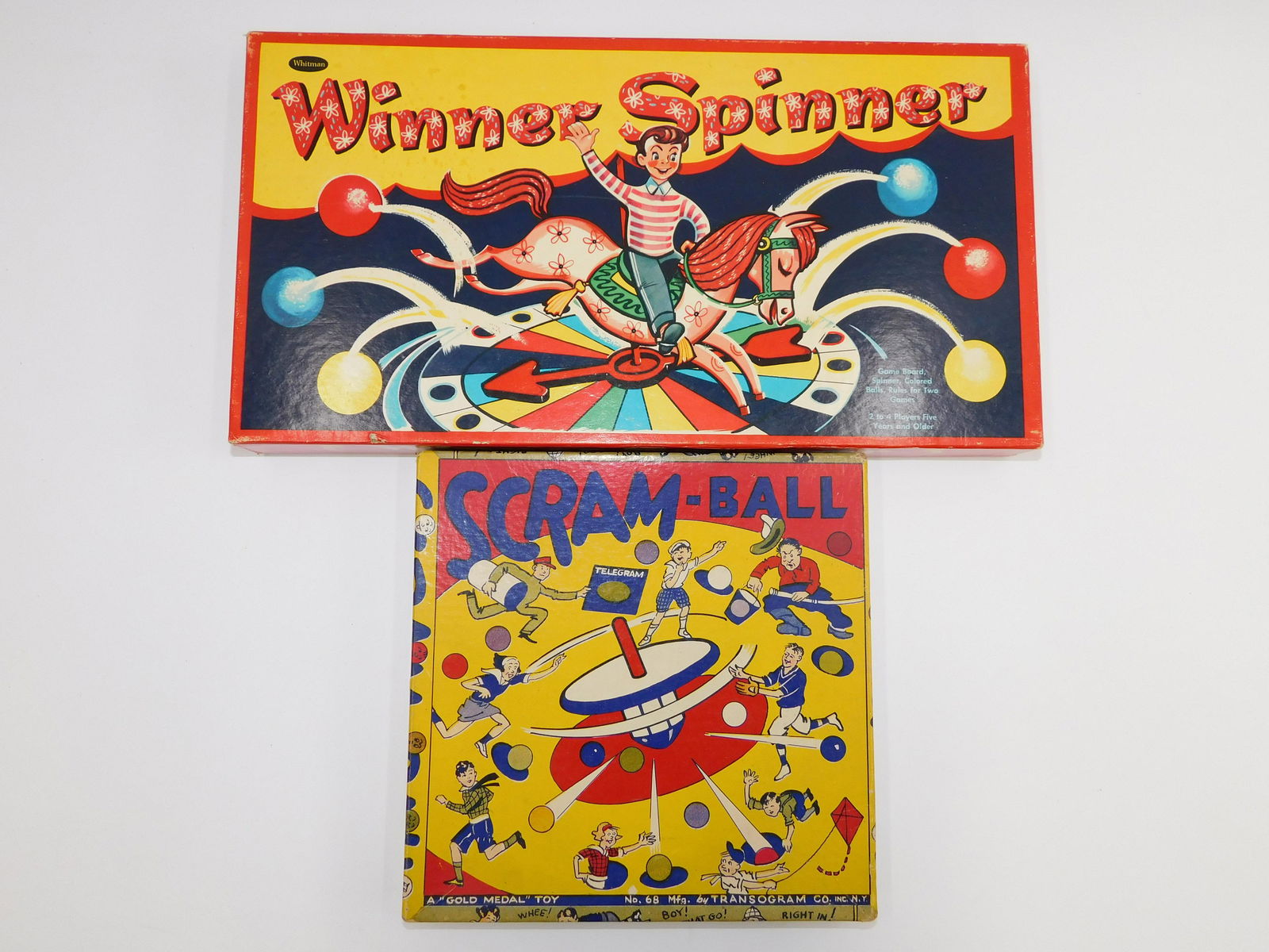 Lot of 2 Vintage Board Games (1 of 3)