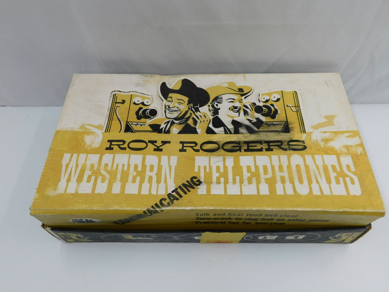 Ideal Roy Rogers Western Communicating Telephones (1 of 4)