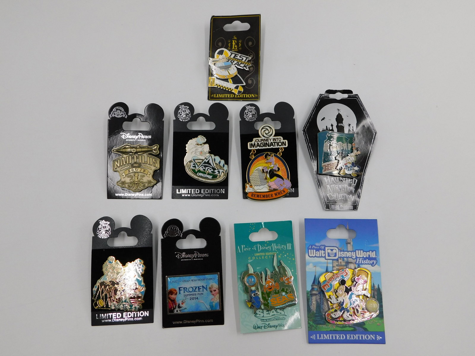Lot of 9 Disney Attractions Pins (1 of 4)