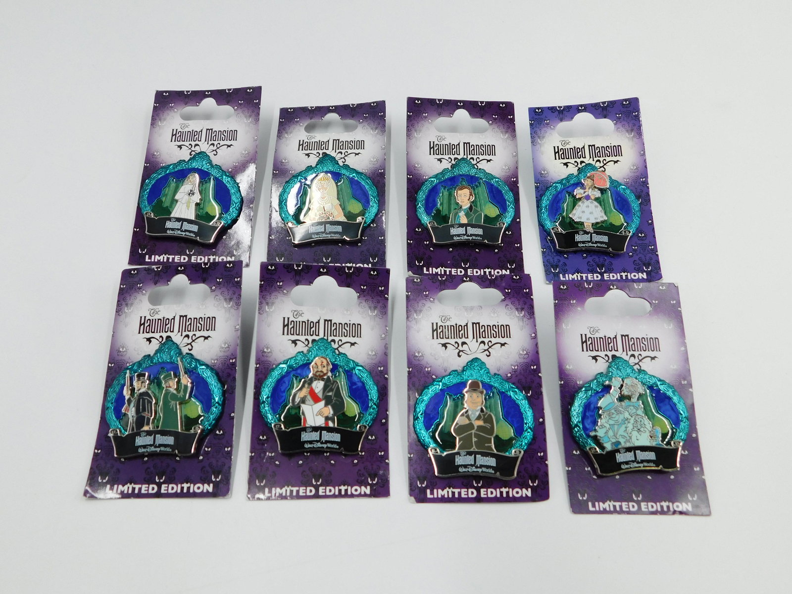 Lot of 8 Disney Haunted Mansion 2009 Limited Edition Pins (1 of 3)