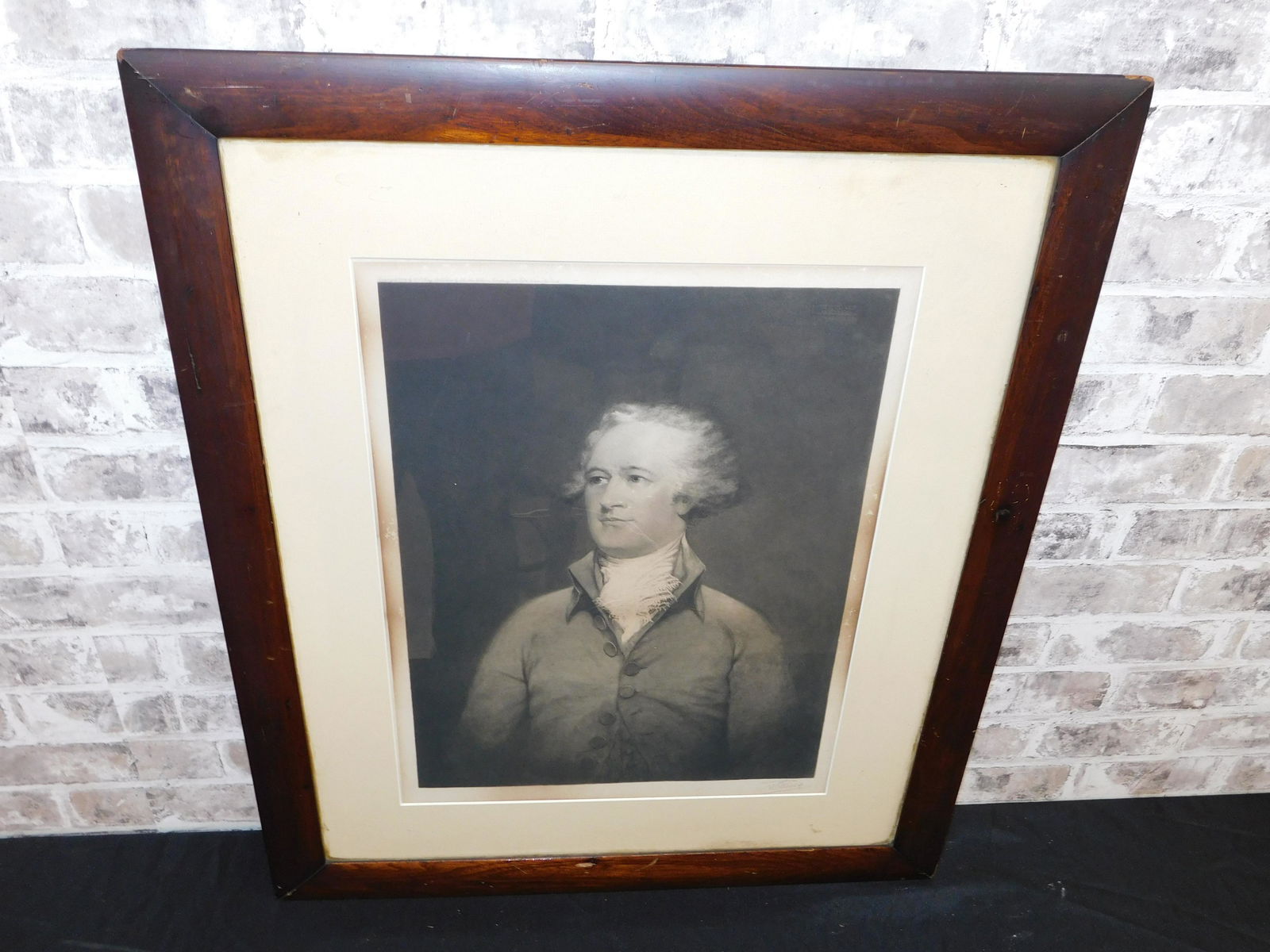 Early Engraving of Alexander Hamilton (1 of 4)