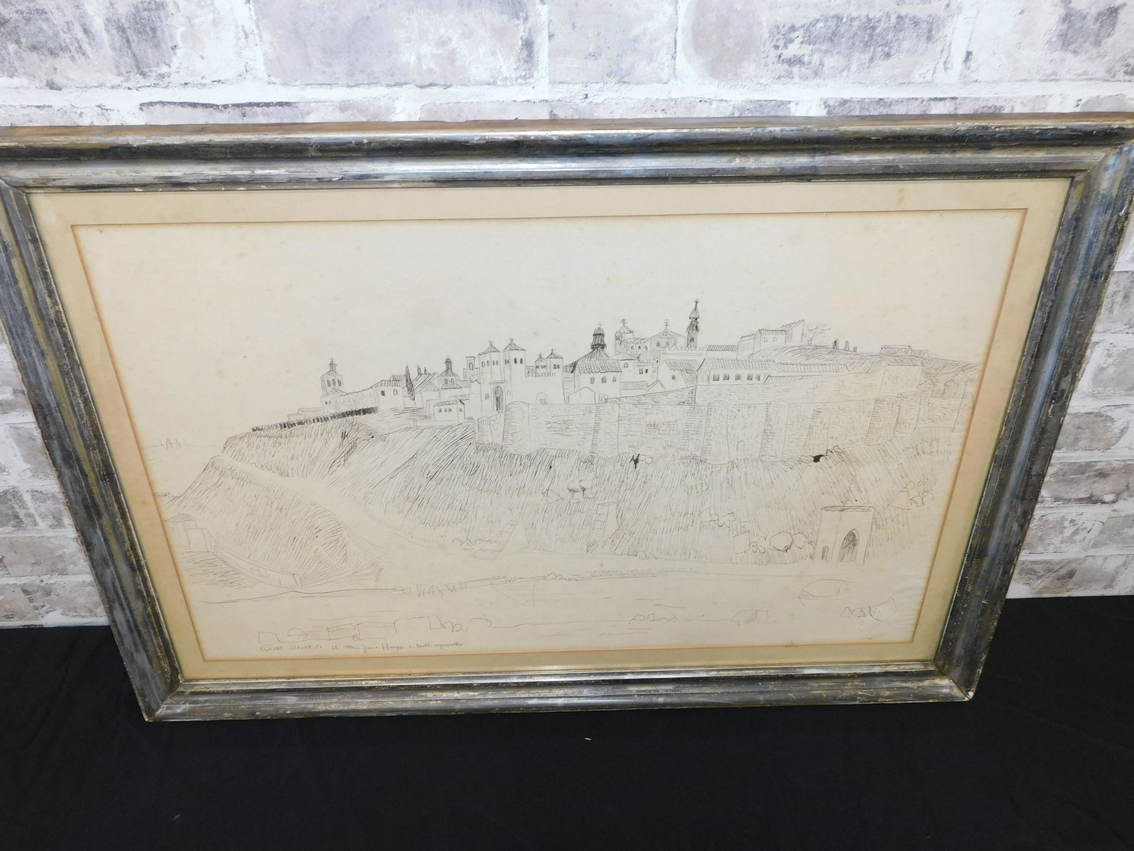 Ink Drawing - "A Main Jane Harper Entoute Sympathie" (1 of 6)