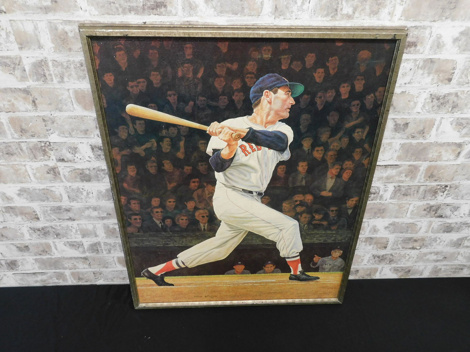 Print on Canvas - Ted Williams with Autograph (1 of 5)