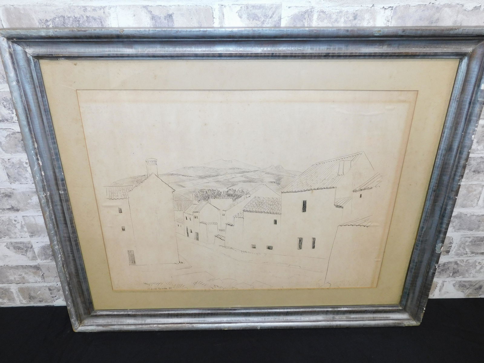 Sketch of South American Street Scene (1 of 5)